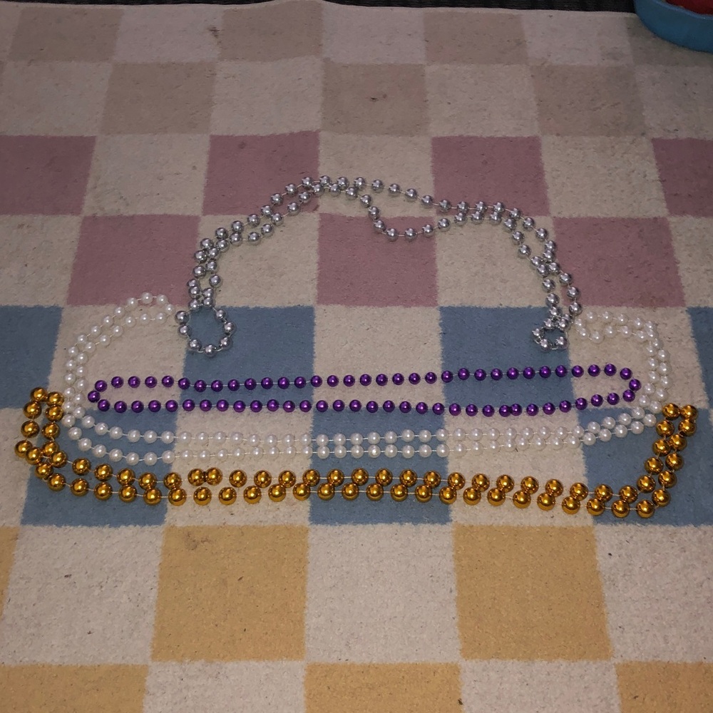 🛍️ Colorful Large Beaded Necklaces Set